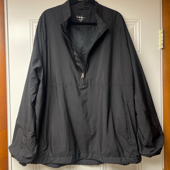 Walter Hagen Other - Walter Hagen Men’s XL Black Windbreaker Pullover Golf Jacket 1/4 Zip Mesh Lined